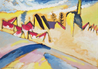 Study in Winter No. 2 by Wassily Kandinsky